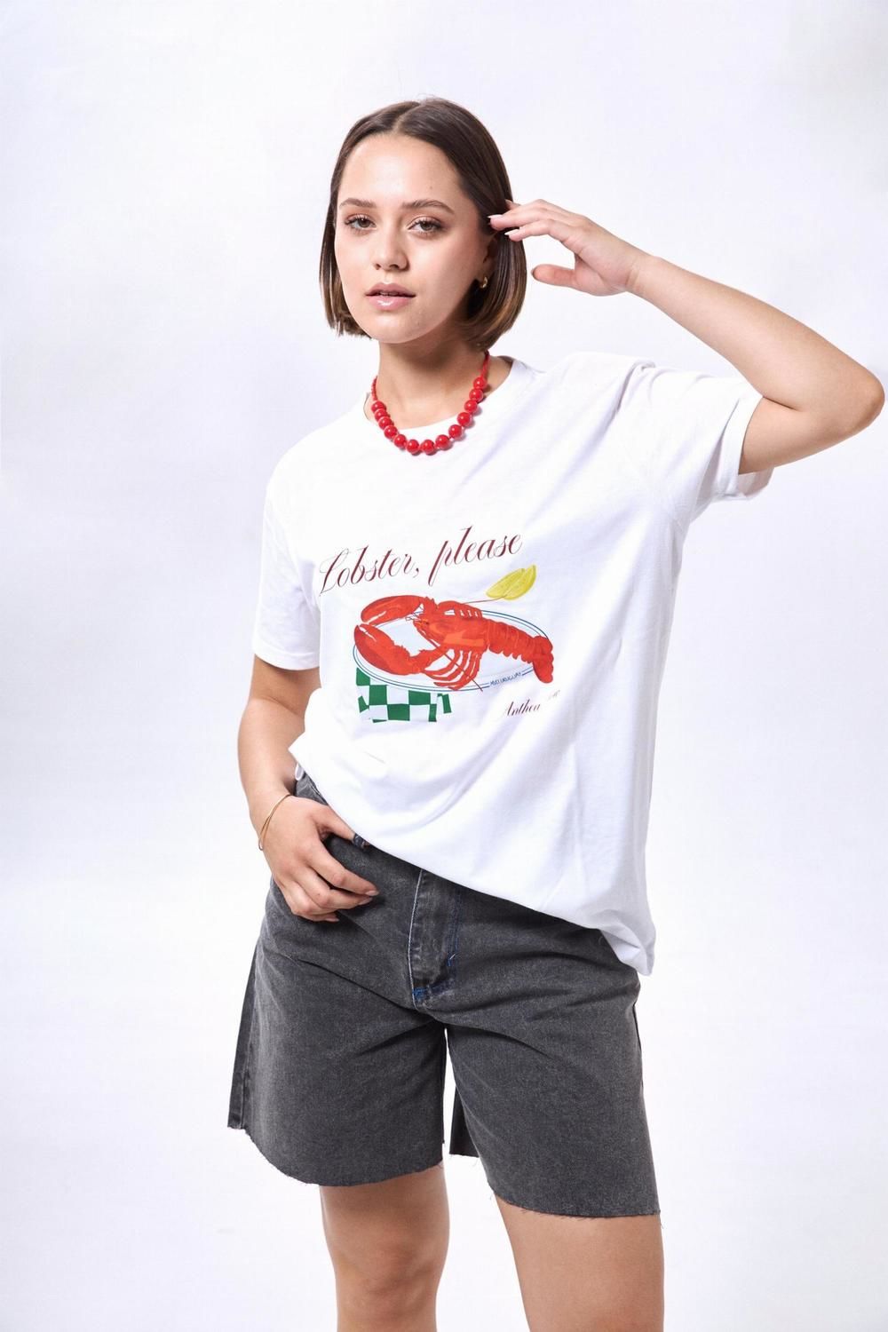 T-SHIRT MANJAR blanco 2