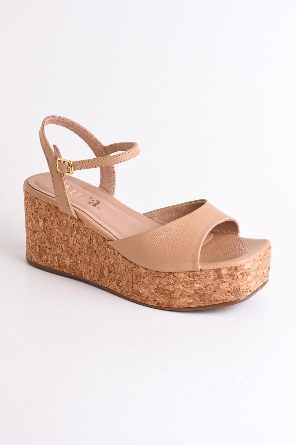 Sandalia Fran camel 39