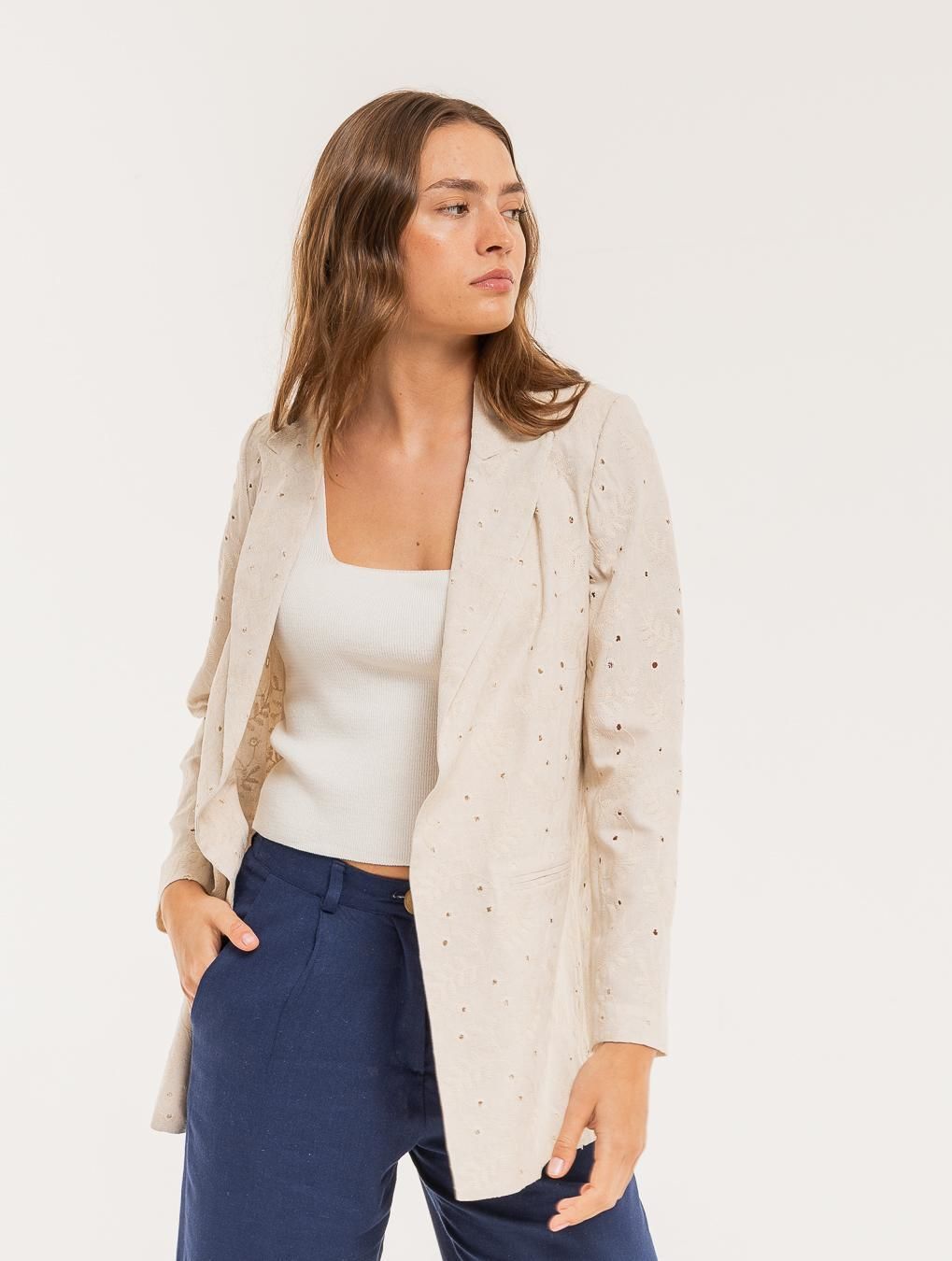 Blazer Palm beige m/l