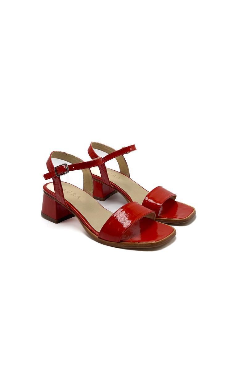 Sandalia Thea rojo 37