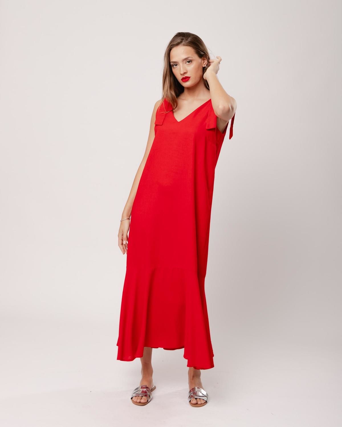 Vestido KIM rojo s/m