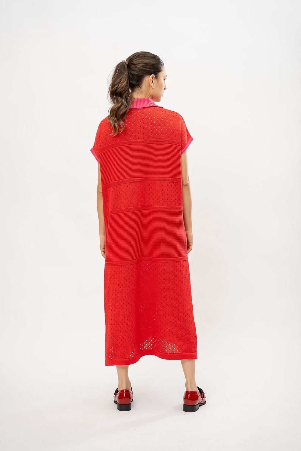 Vestido Savage long rojo talle unico