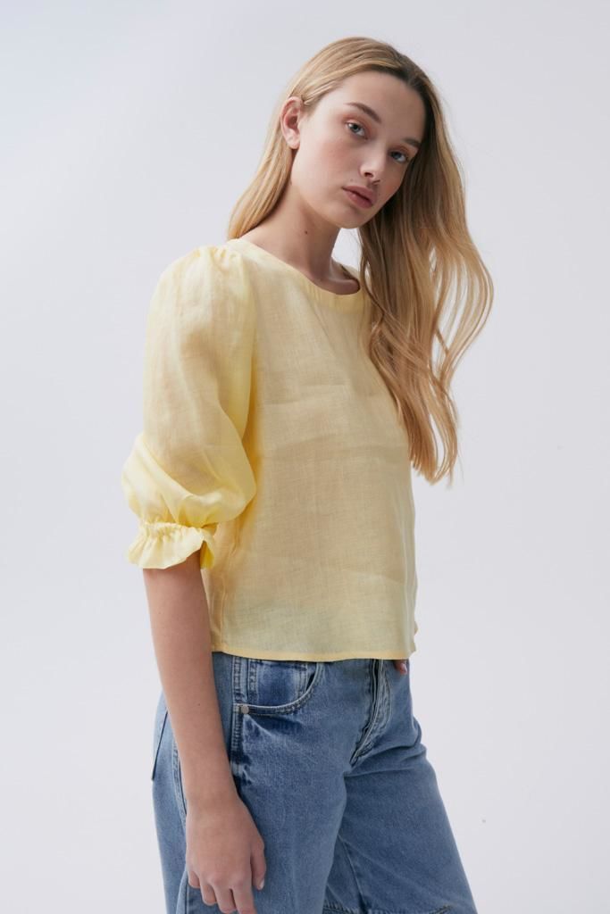 Blusa Rose amarillo s