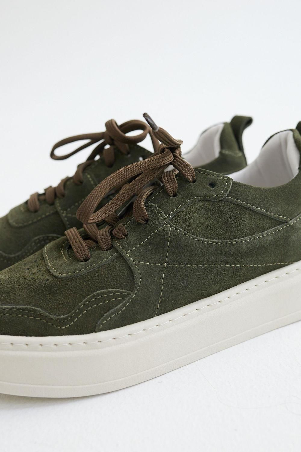 Sneakers Pul verde oliva 35