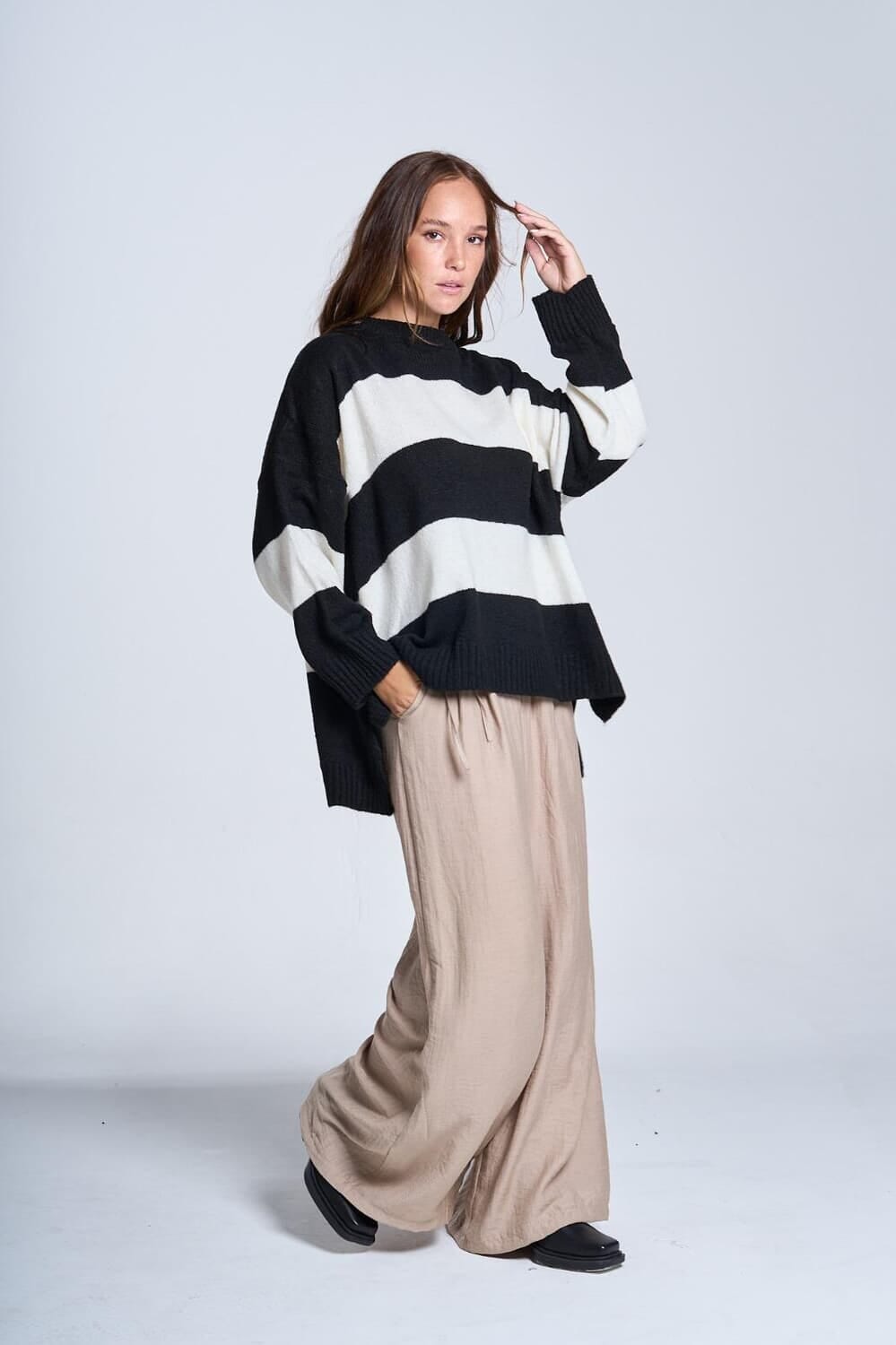 Sweater Zara negro talle unico