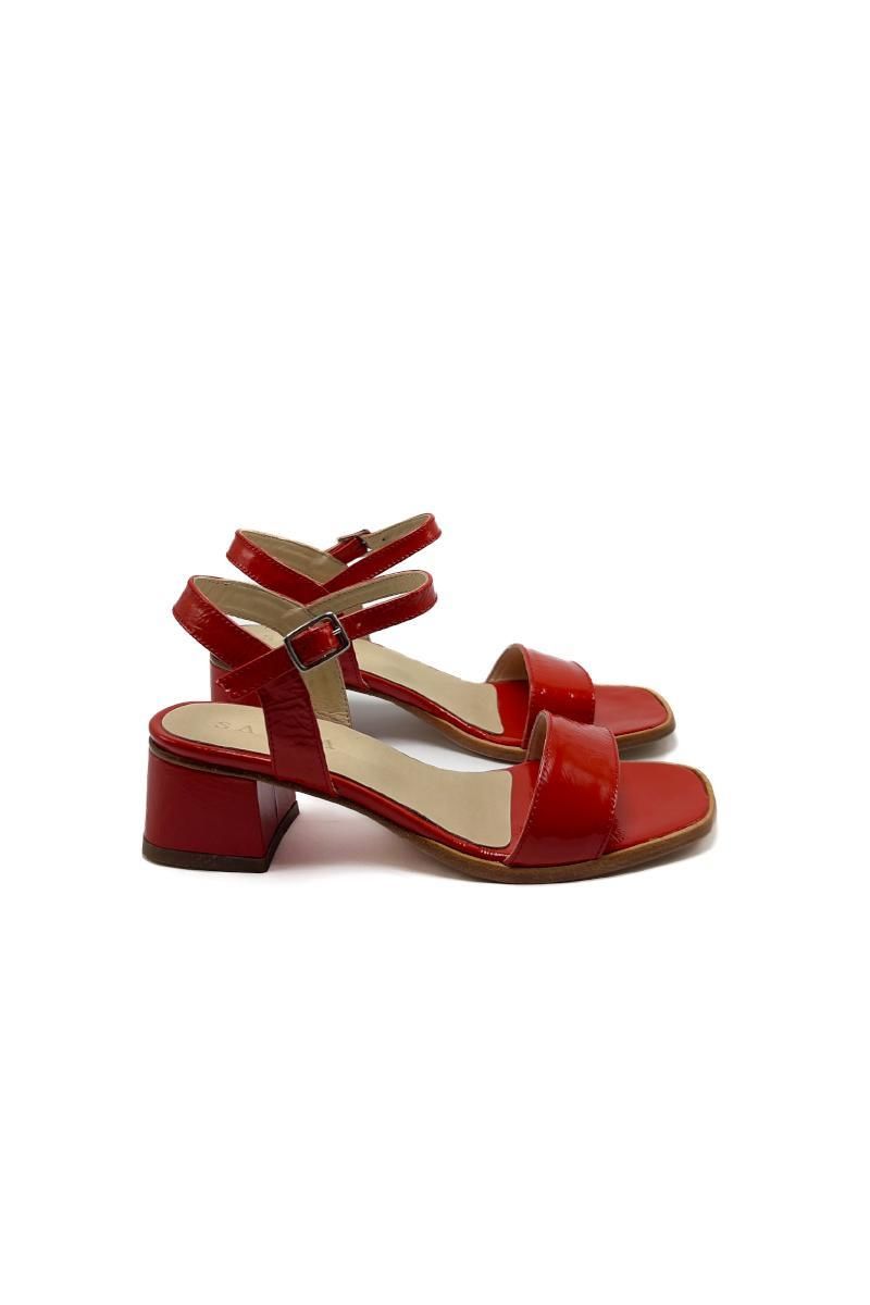 Sandalia Thea rojo 39