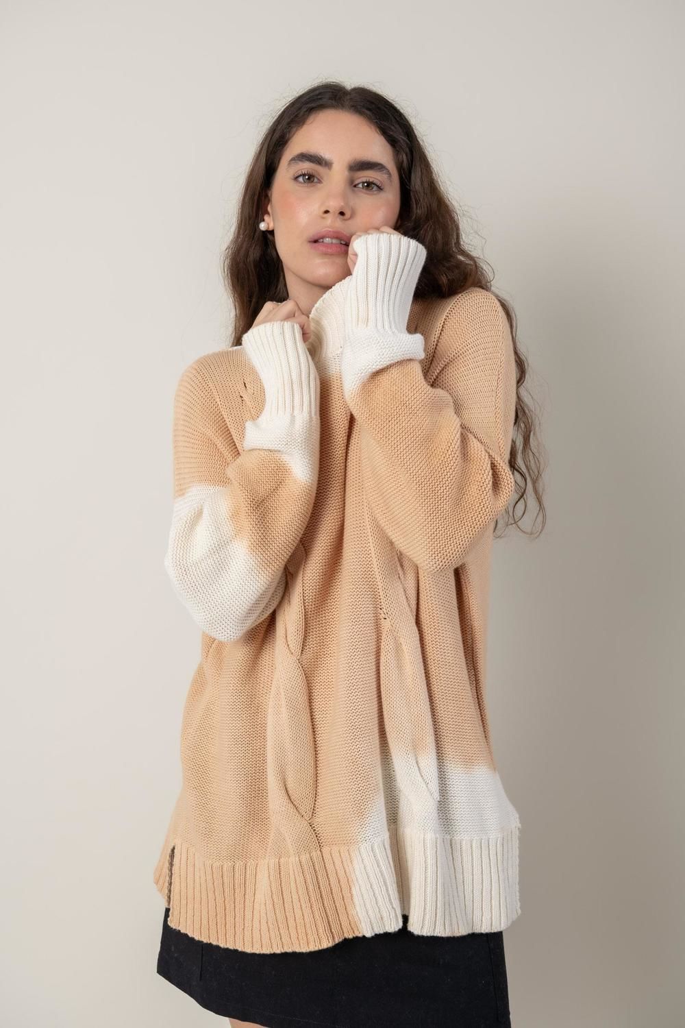 SWEATER JANIS beige talle unico