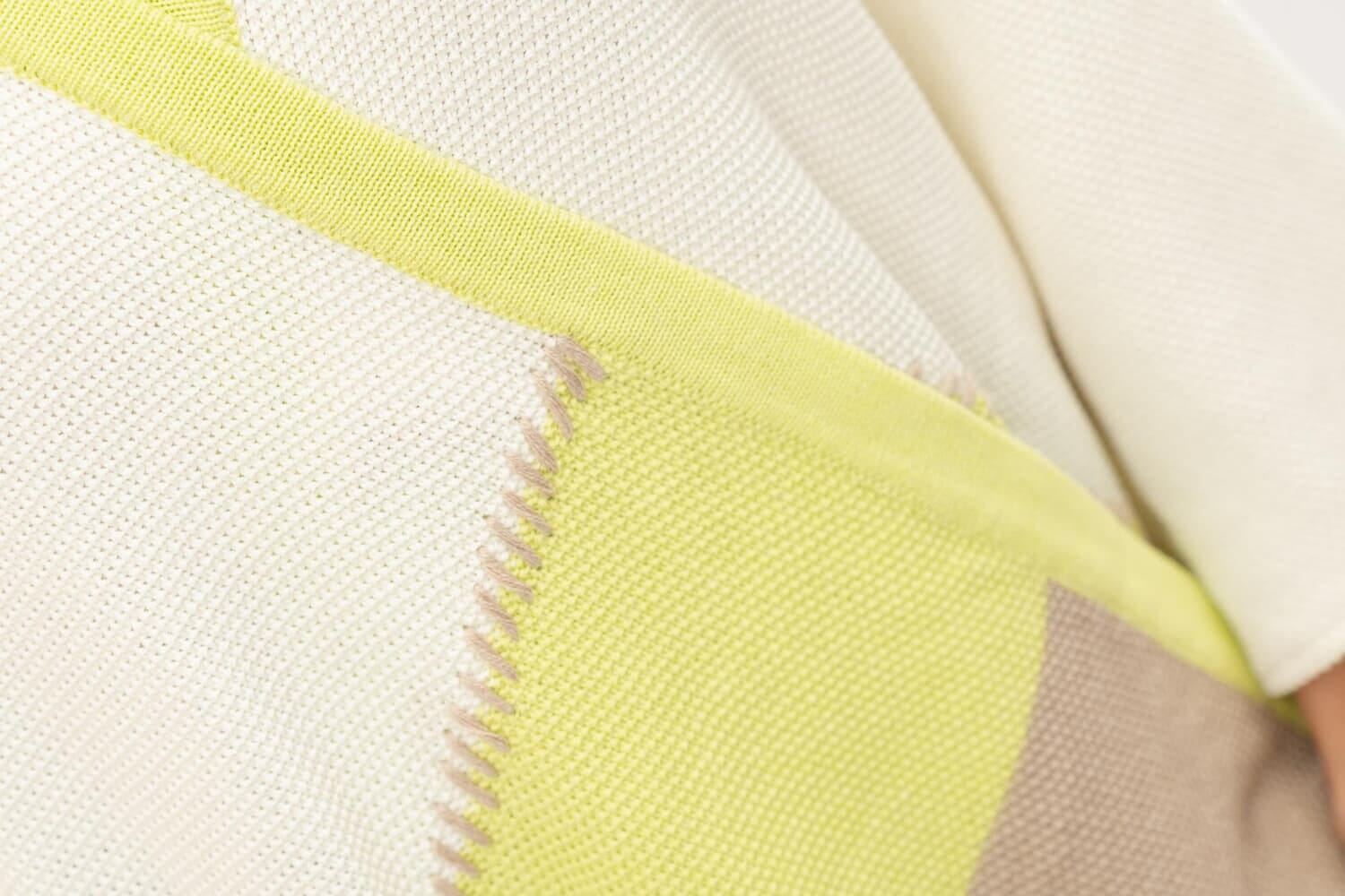 Ruana Senda beige talle unico