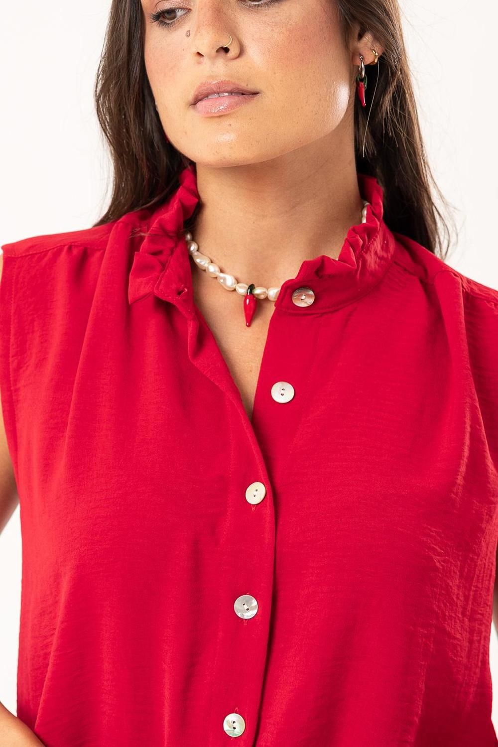 Camisa Ipanema rojo s