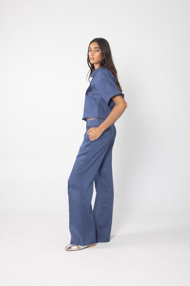 Pantalón Ama azul l