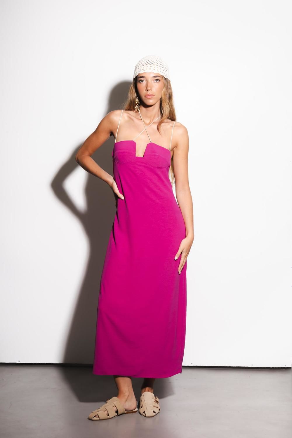 Vestido Taman fucsia s