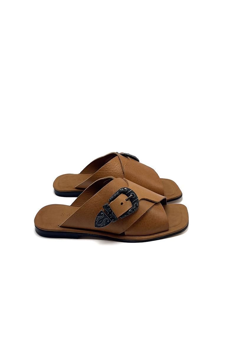 Sandalia Dua camel 37