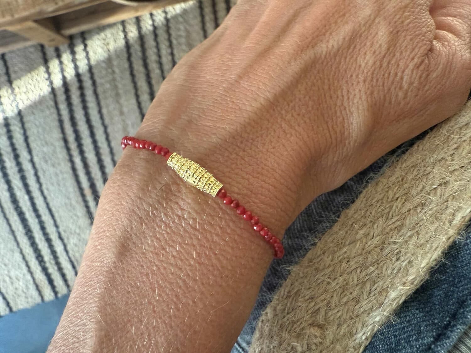 PULSERA INDI rojo n/a