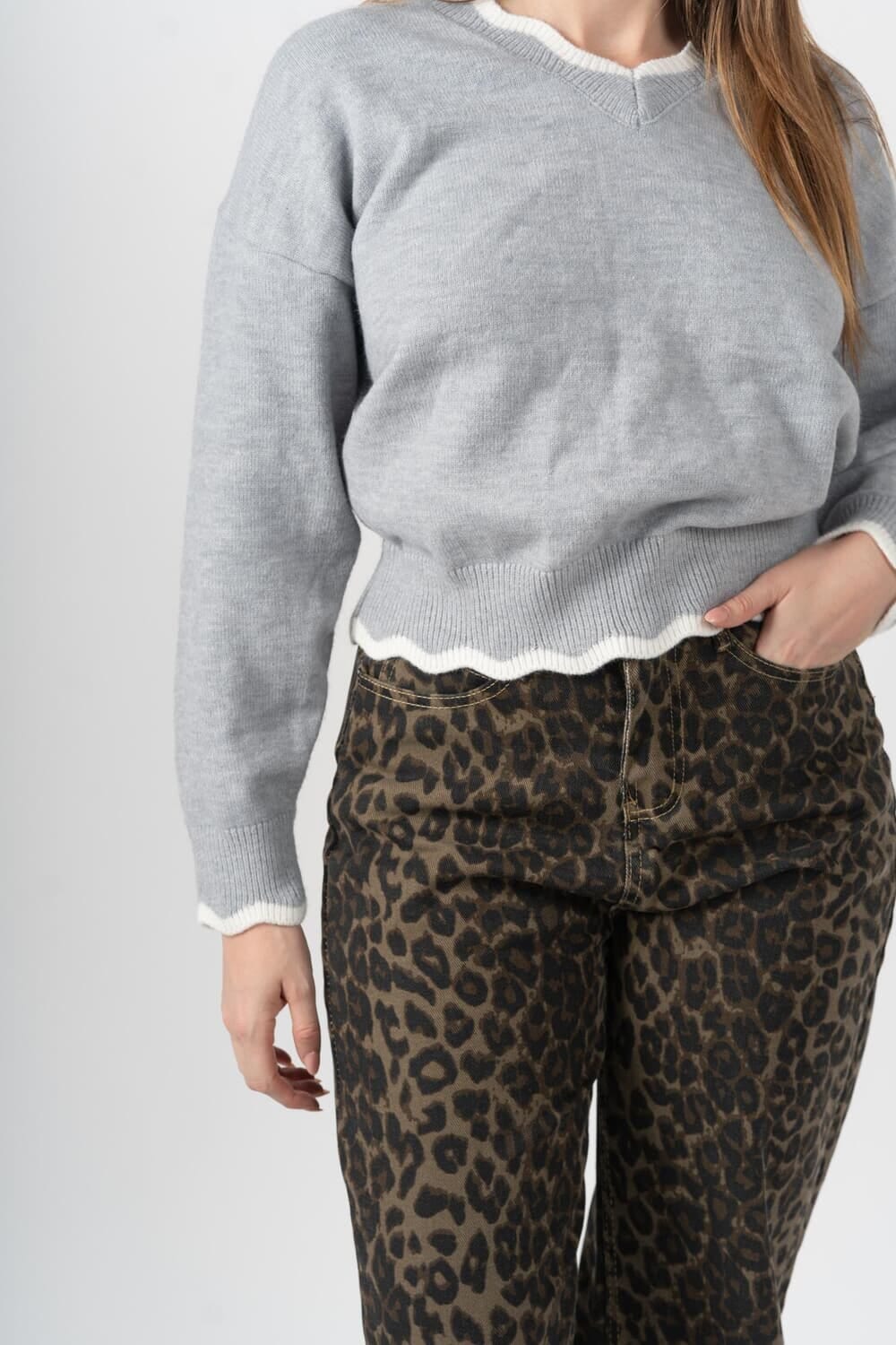 Buzo Libia gris m