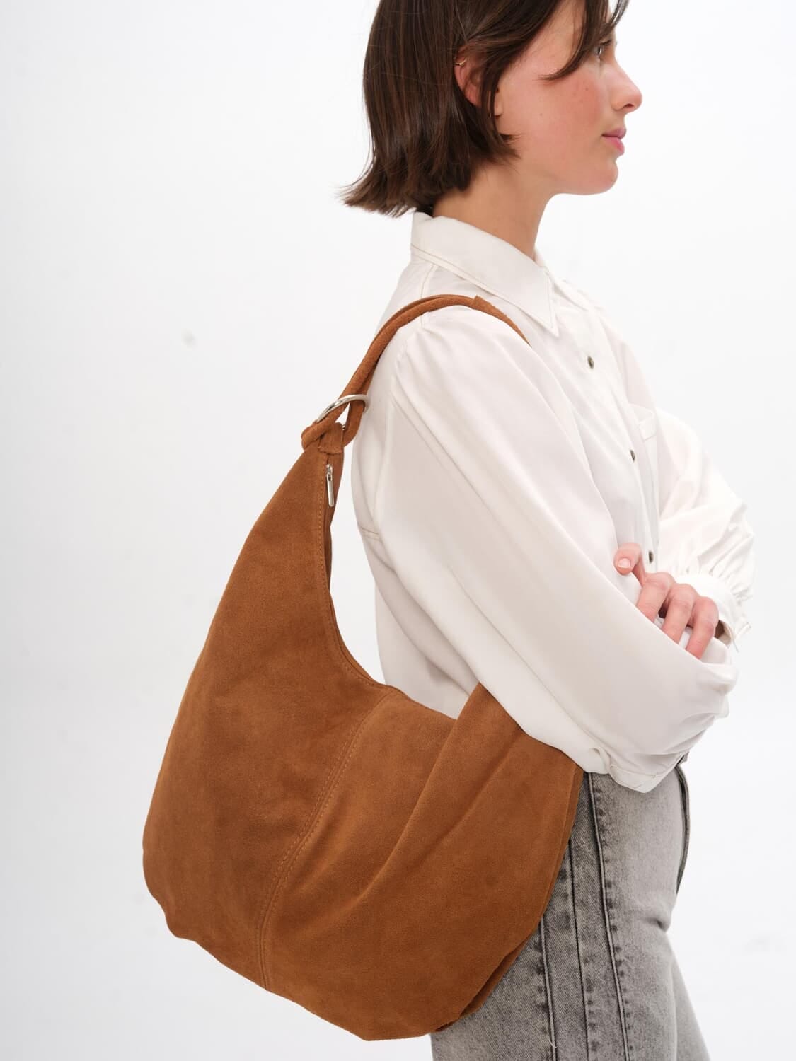 Circle Bag camel talle unico