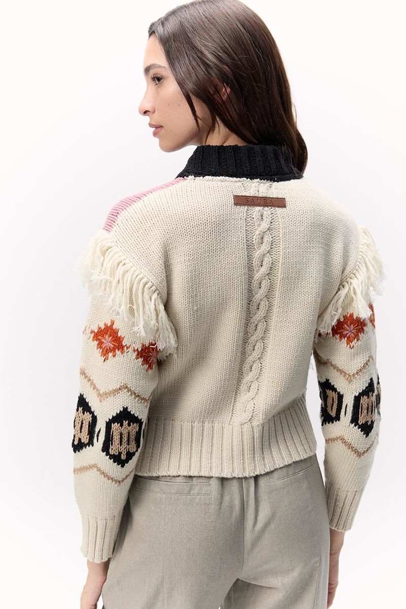 Sweater Incaico crudo s