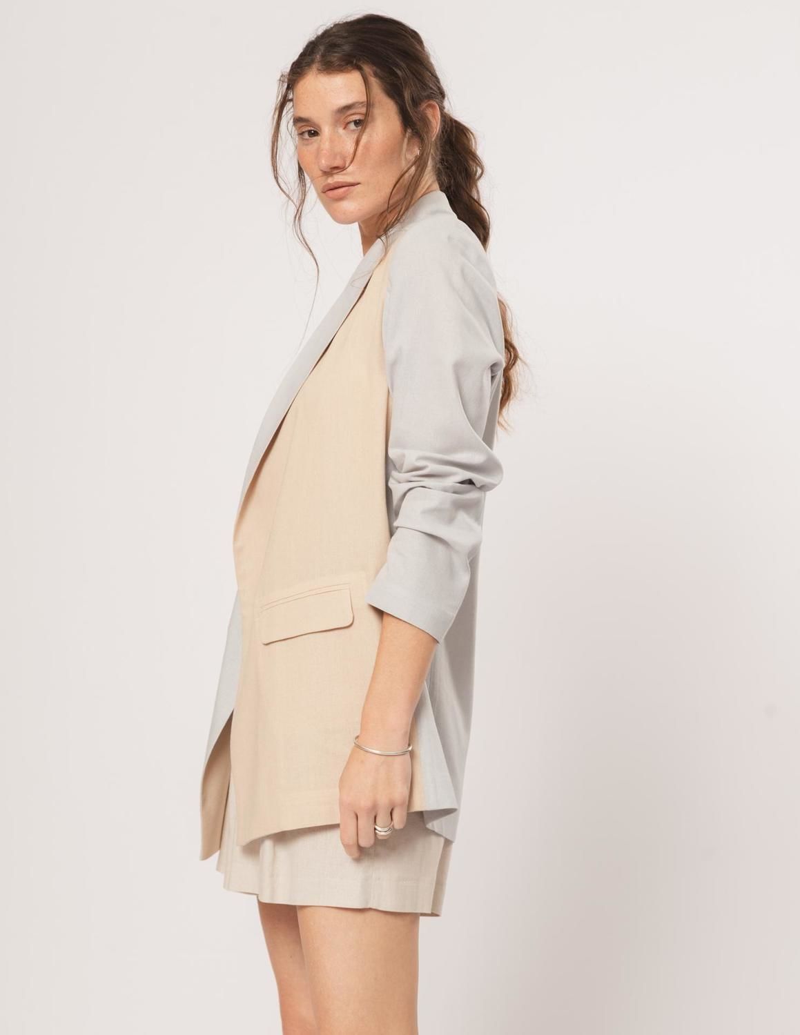 Blazer Dalia gris s/m