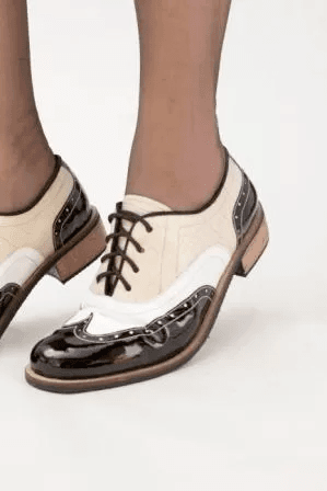 Zapato Oxford  Juno blanco 39