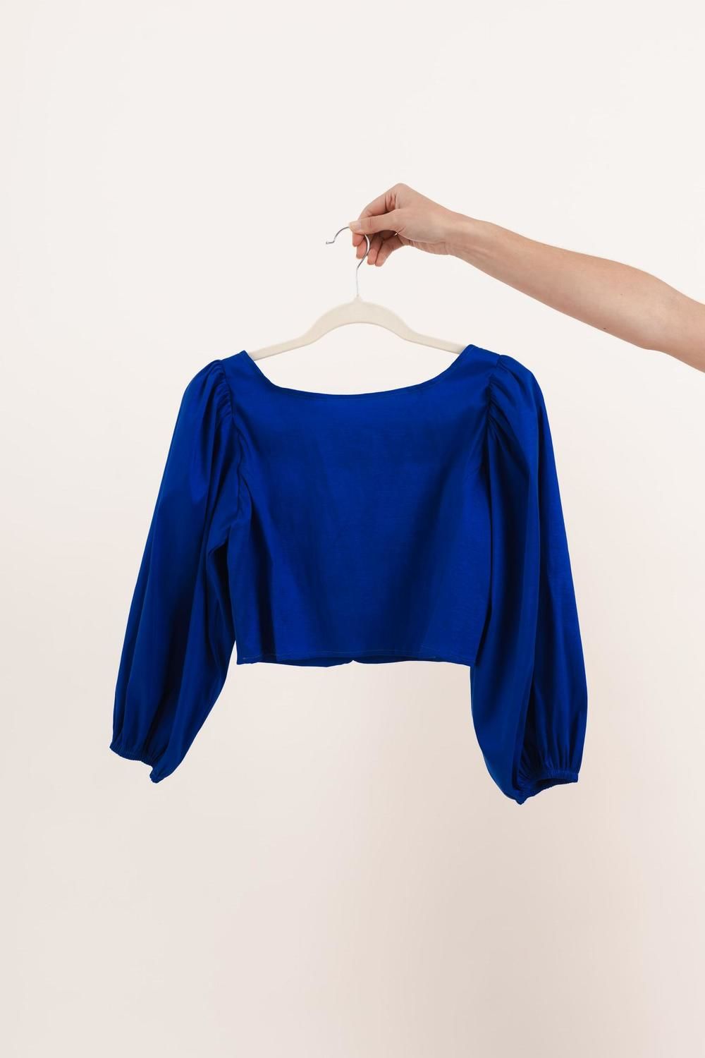 Top Floris azul m