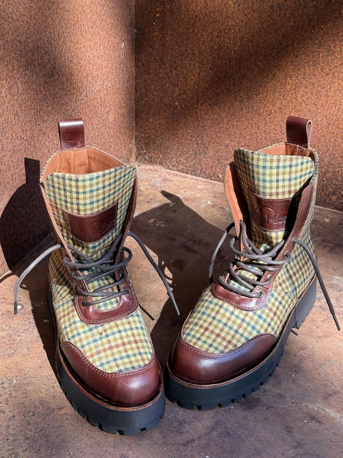 Tweed Boots amarillo 41