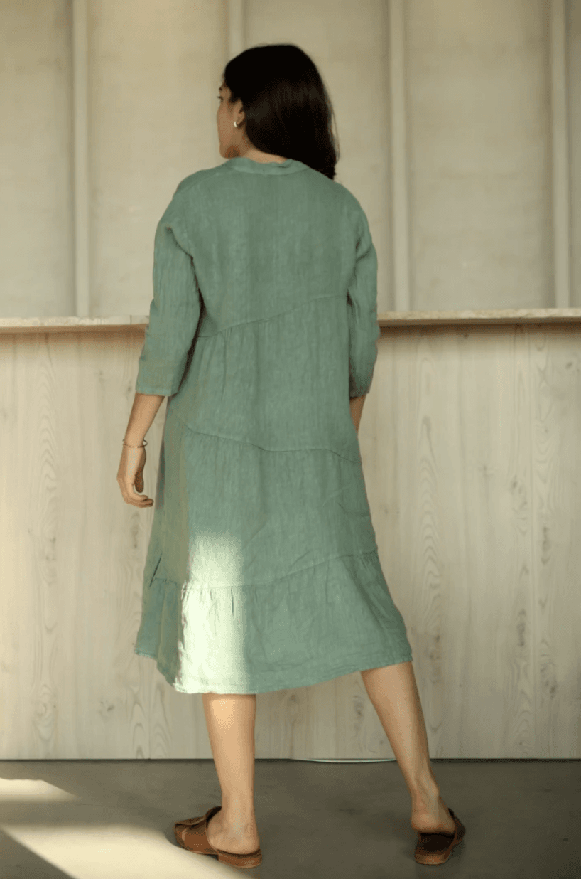 Vestido New Margarita menta s