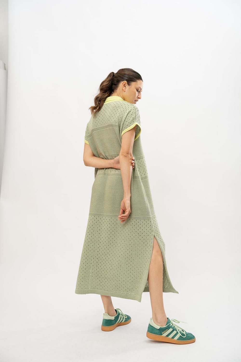 Vestido Savage long verde talle unico