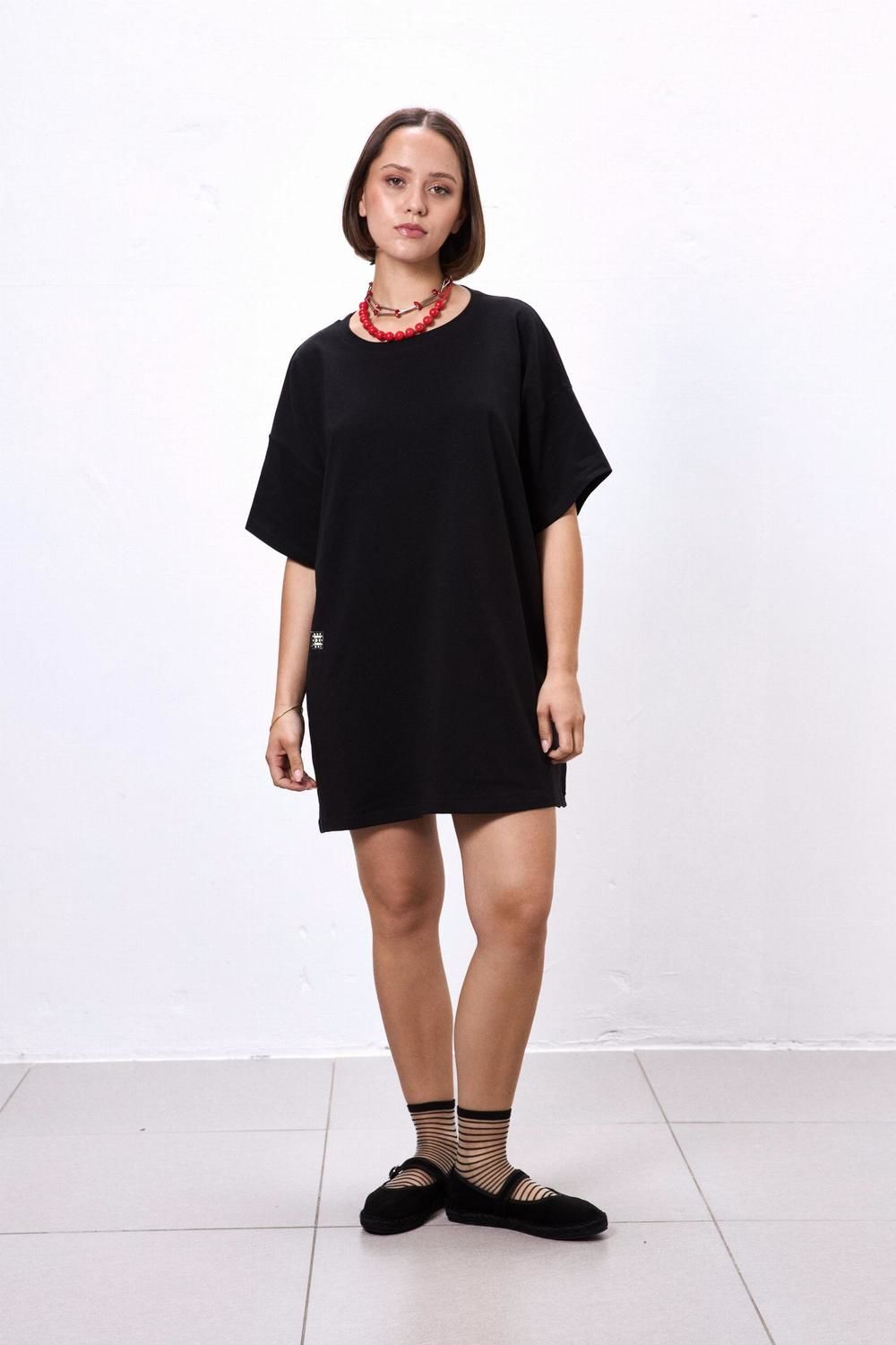 VESTIDO BASIU SHORT negro talle unico