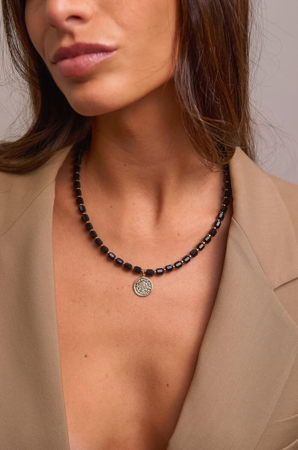 Collar Narciso vison n/a