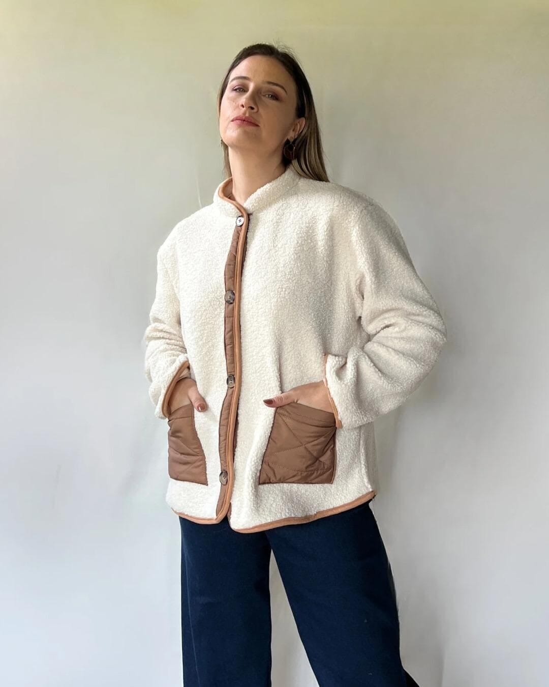 Campera Corderito y Capit