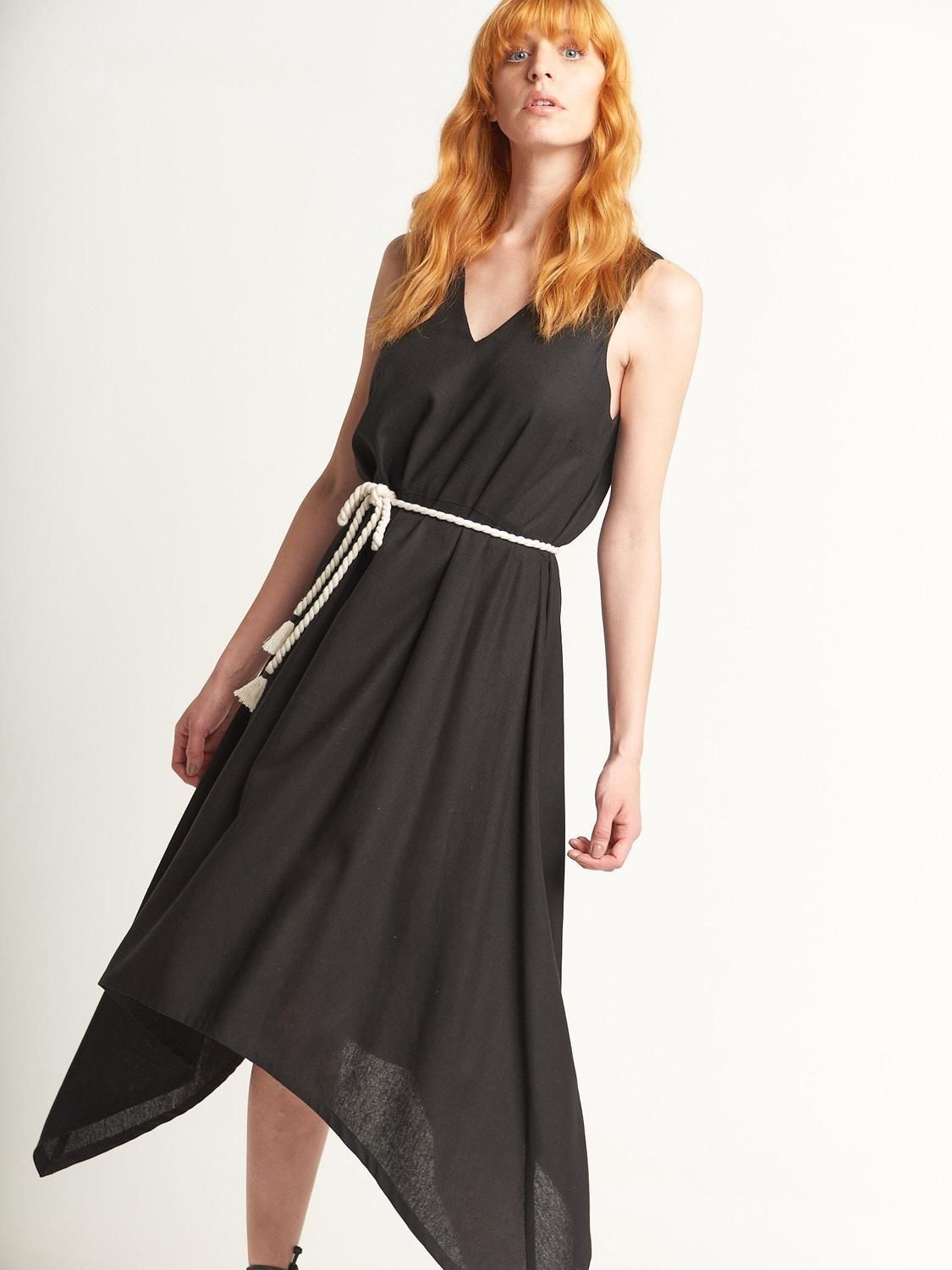 Vestido GLORIA negro s/m