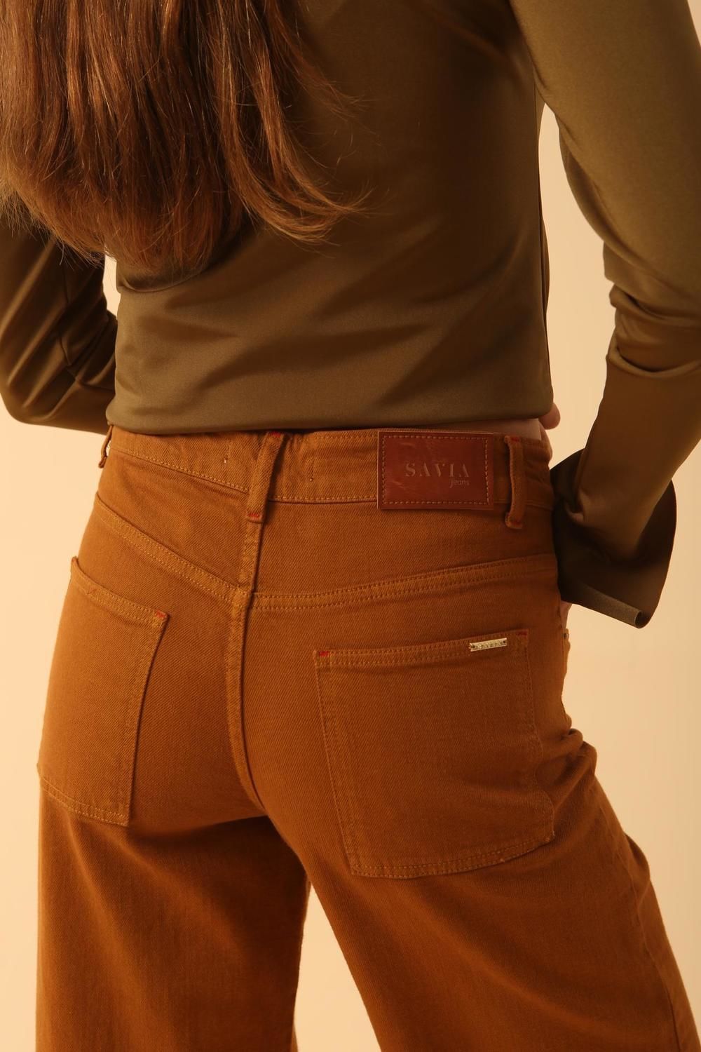 Jean Straight Ant camel 31