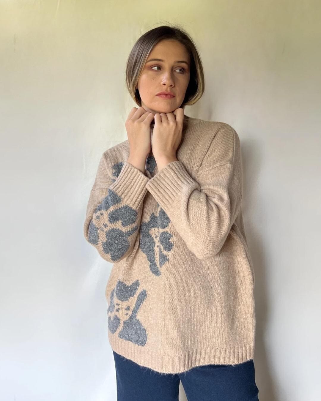 Buzo Inca Beige beige talle unico