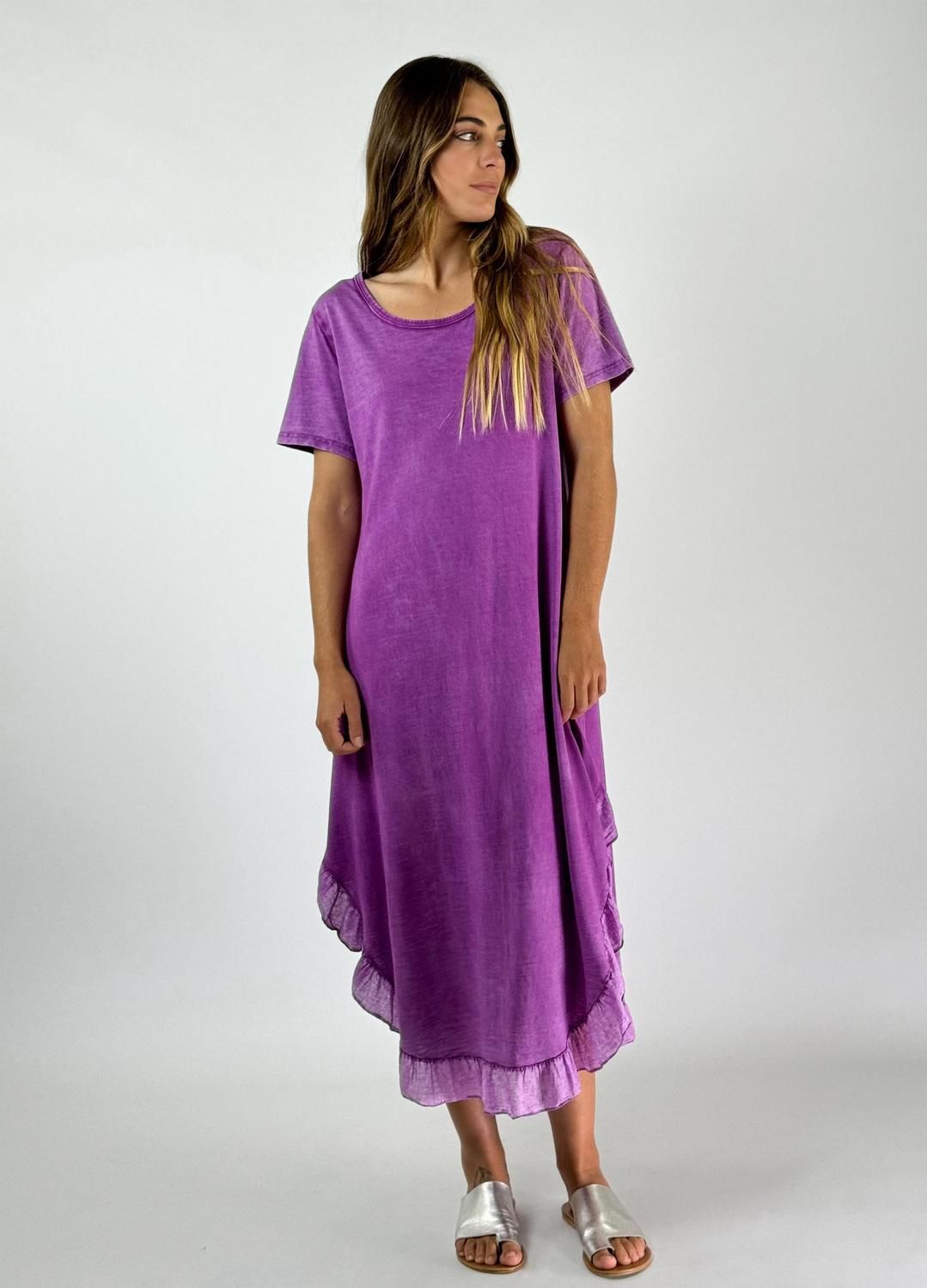 VESTIDO ESMERALDA fucsia s/m