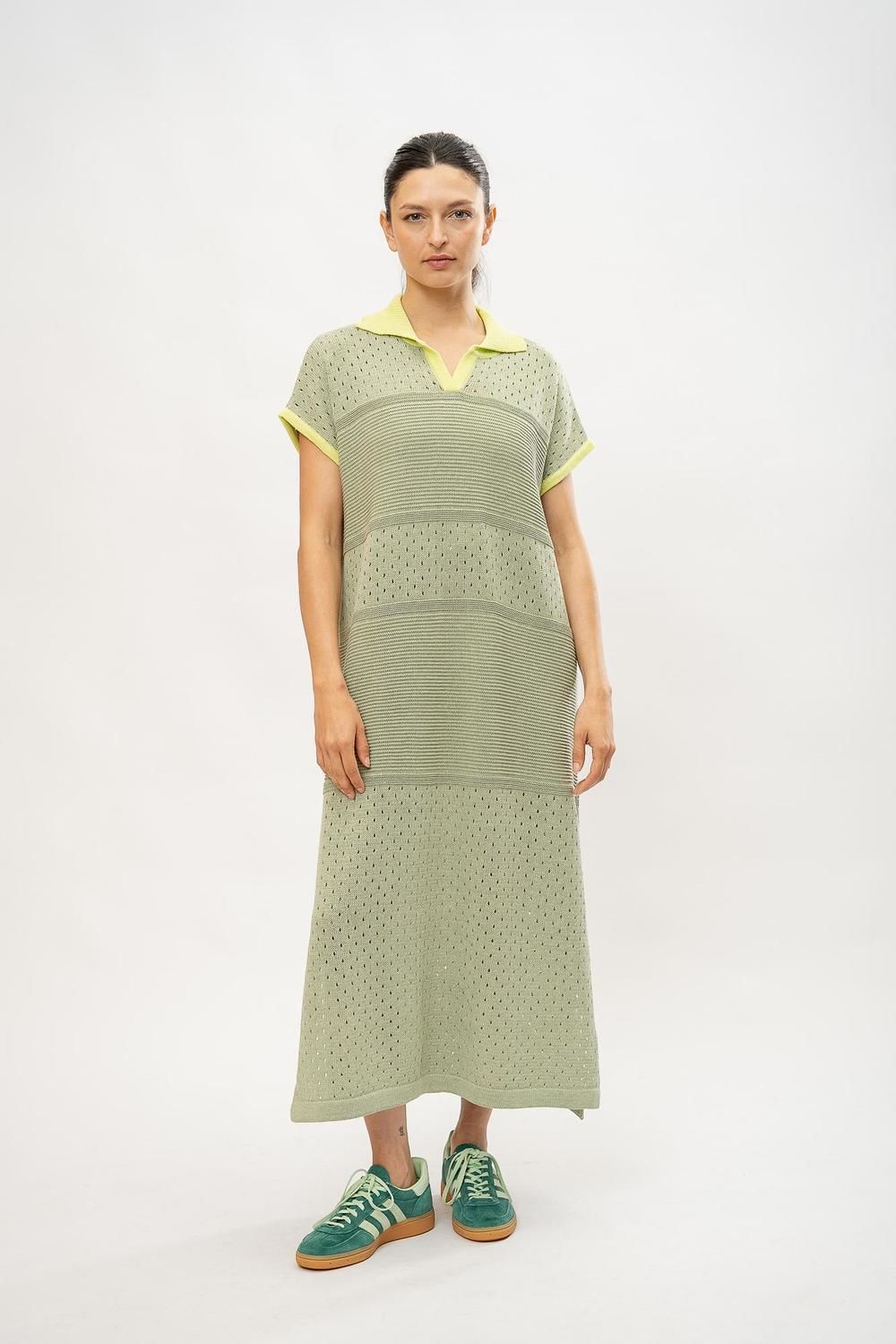 Vestido Savage long verde talle unico