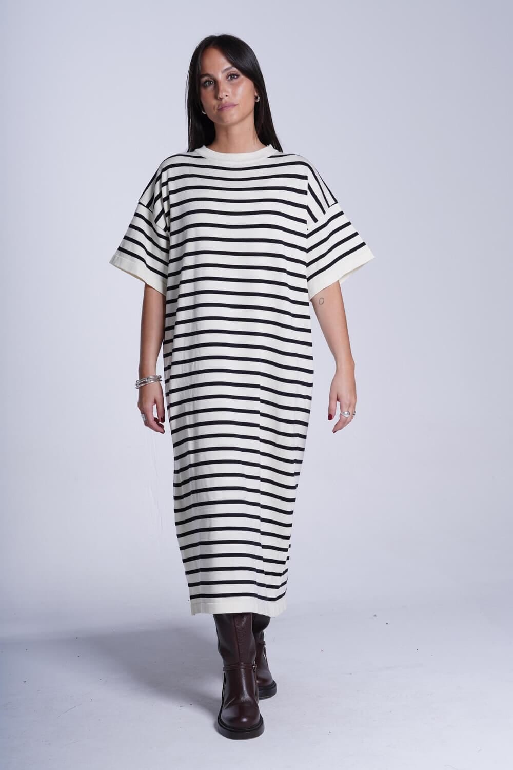 Vestido Atlanta crudo talle unico