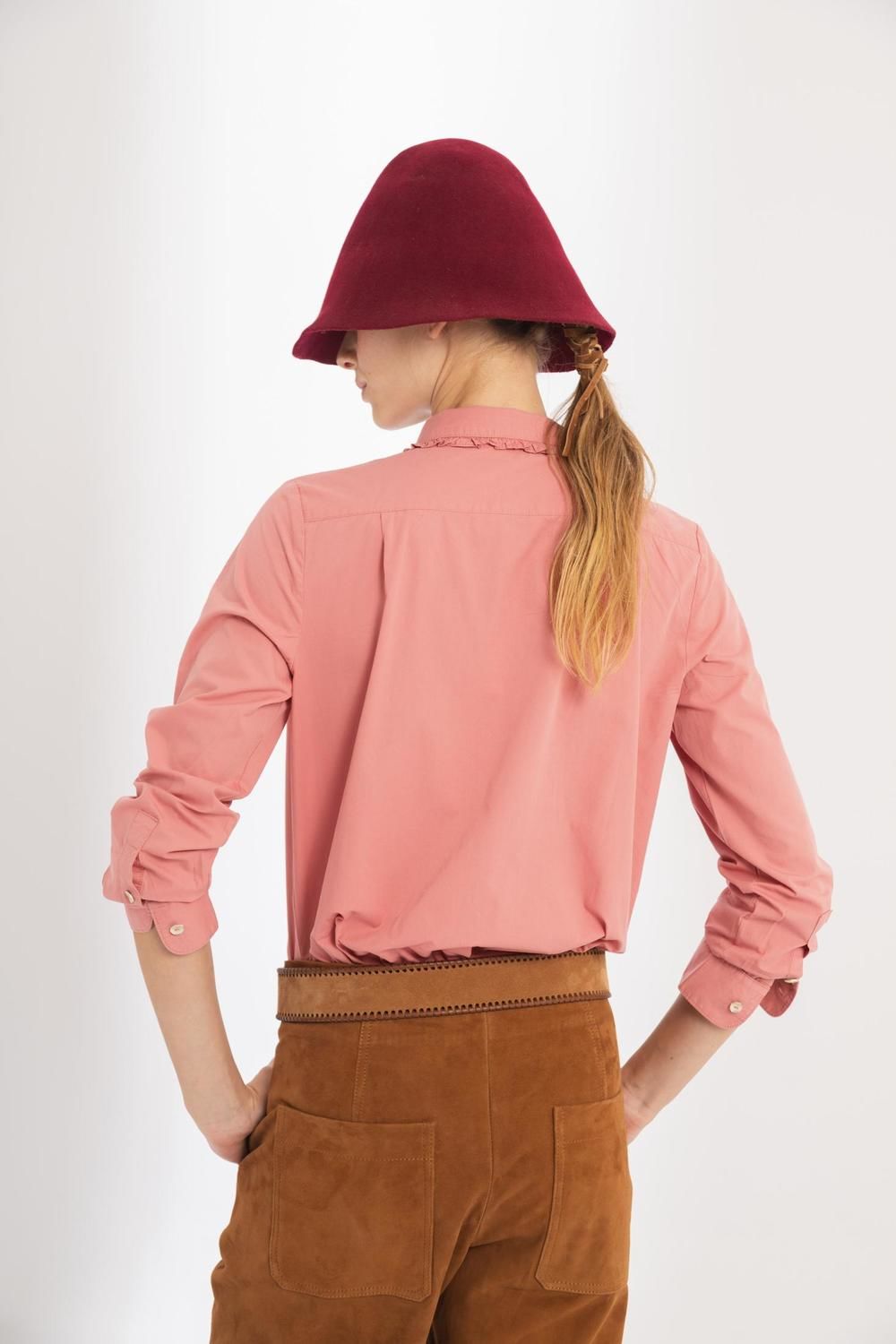 Camisa Floppy en Algodón - ROSA rosado l
