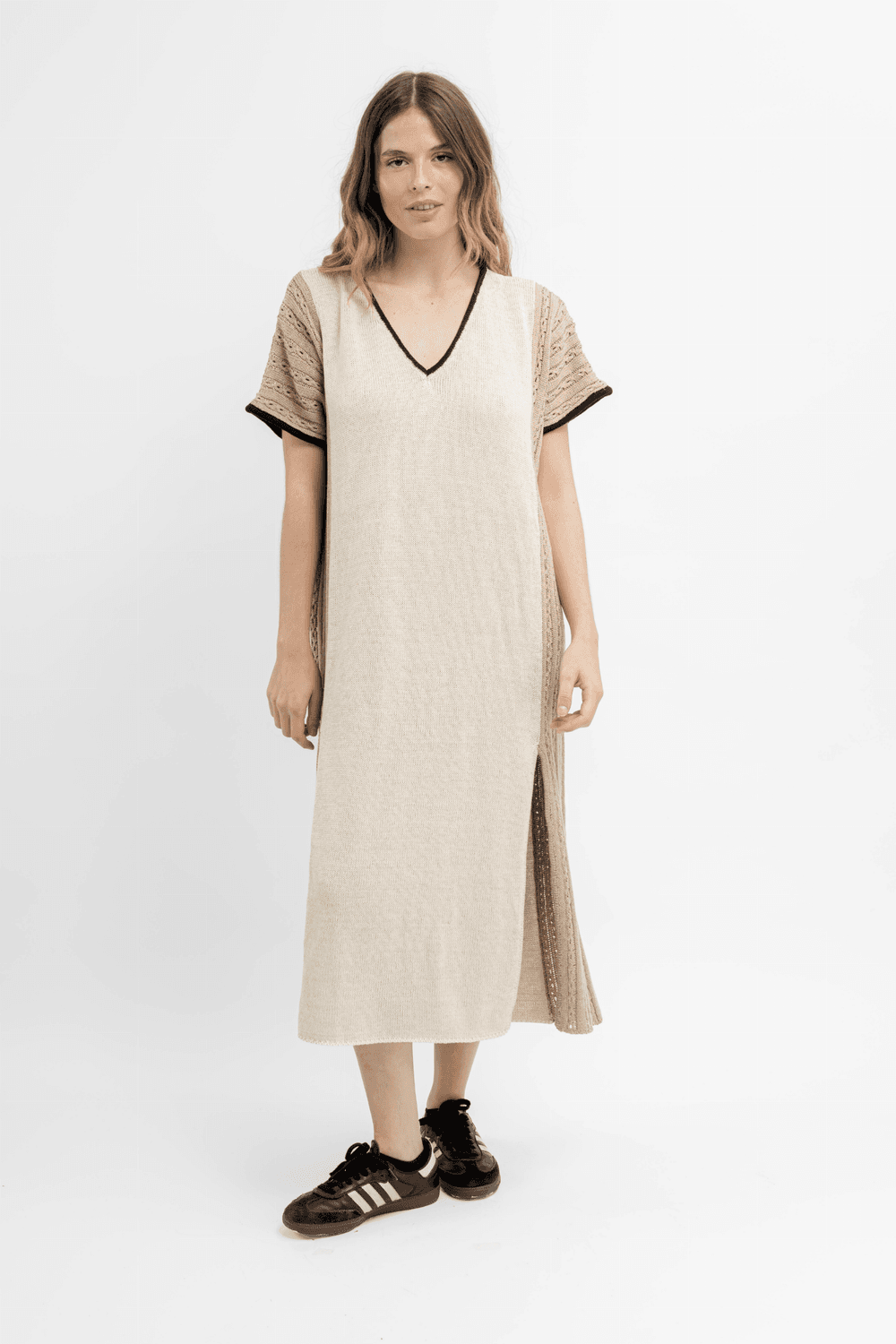 Vestido New Bosco beige talle unico