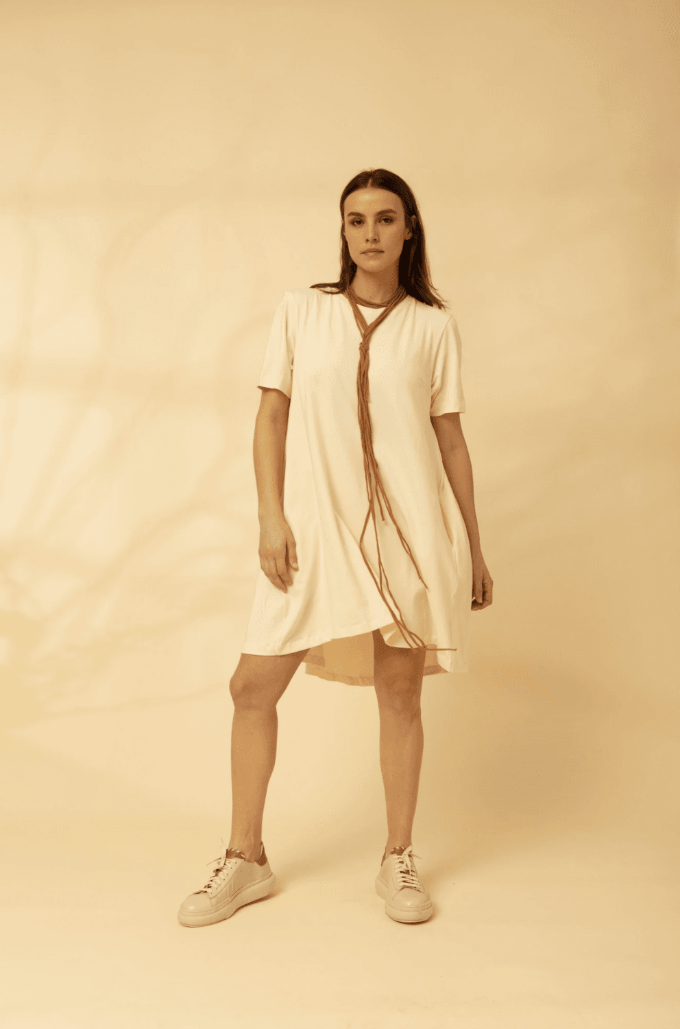 Vestido Praia Cotton blanco s