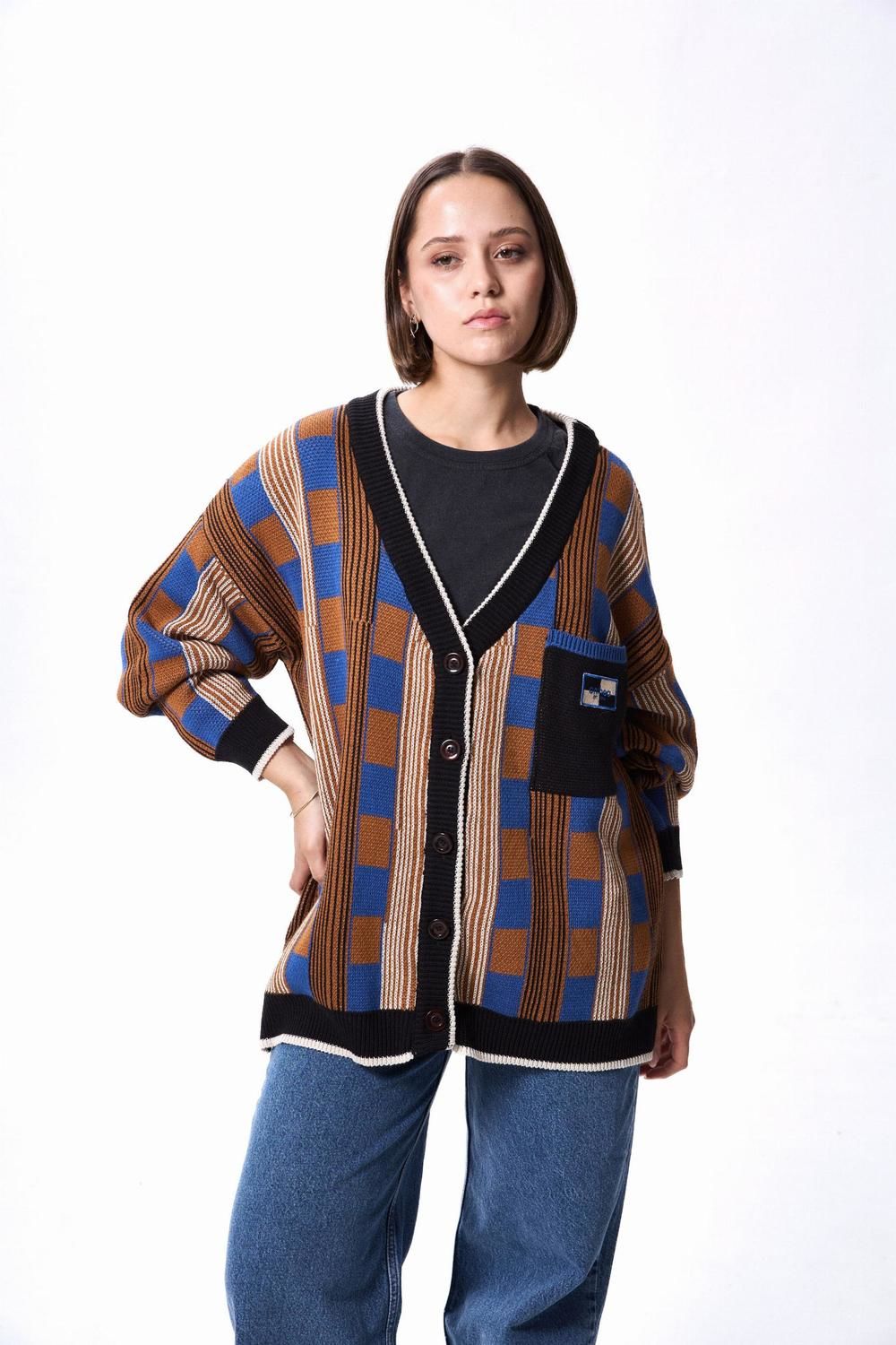 CARDIGAN RUMBO negro talle unico