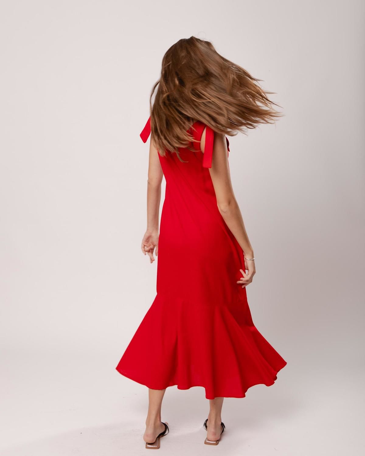 Vestido KIM rojo s/m