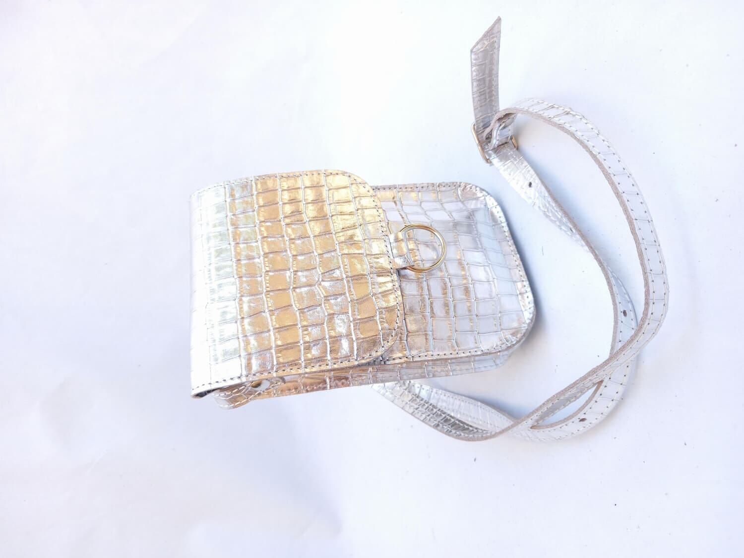 BANDOLERA POCKET plateado n/a