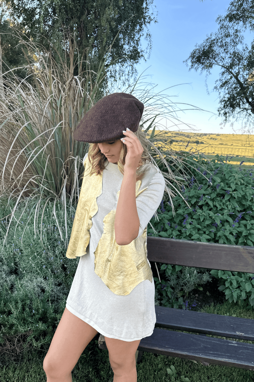Boina marron m