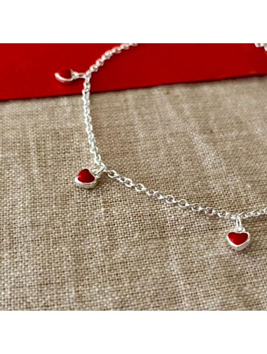 Pulsera RED LOVE en Plata 925 rojo n/a