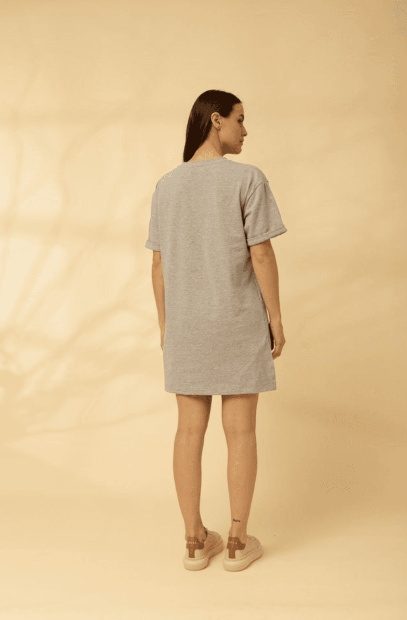 Vestido Poquet gris m