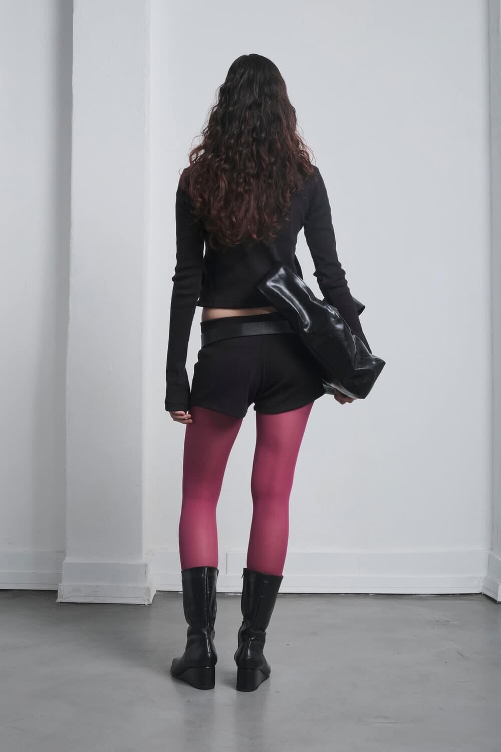 Mini Short top negro 3