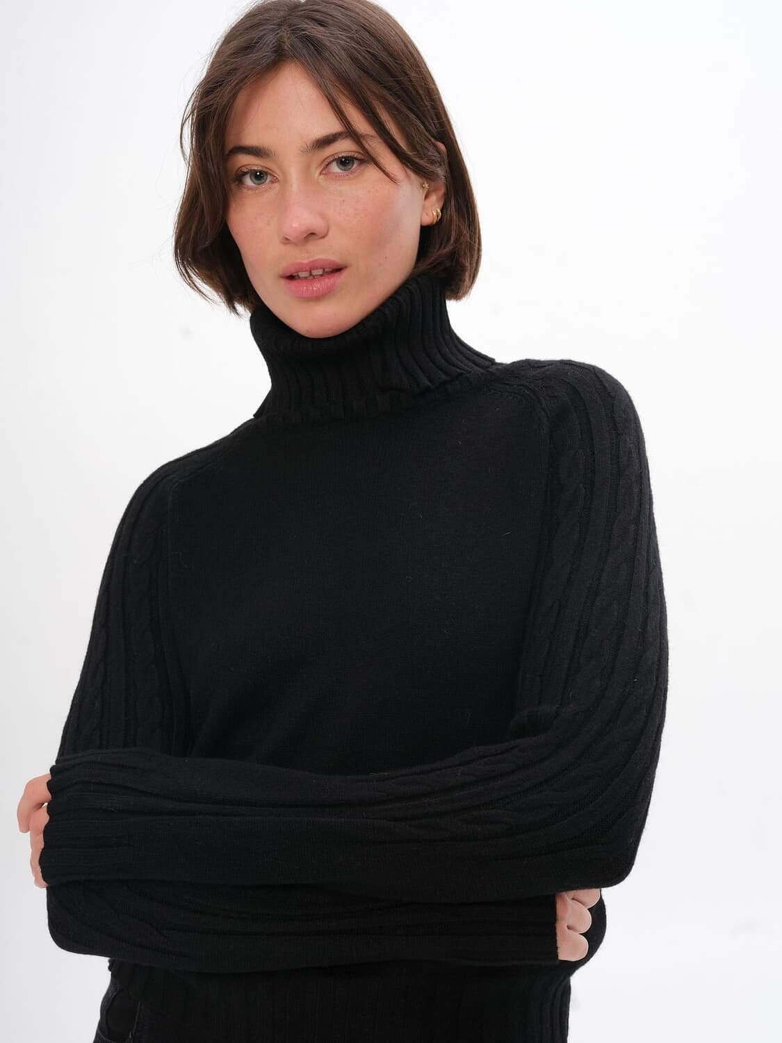 Sweater Espiga negro talle unico