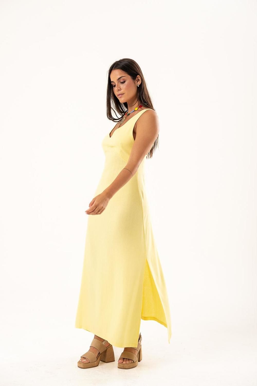 Vestido Blas amarillo xs