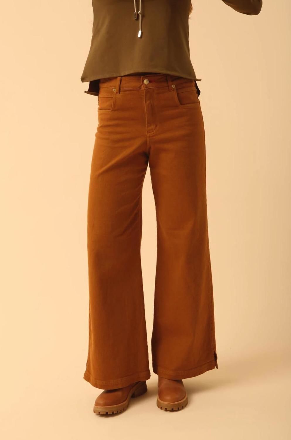 Jean Straight Ant camel 22