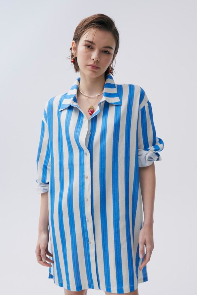 Camisa Cádiz azul m