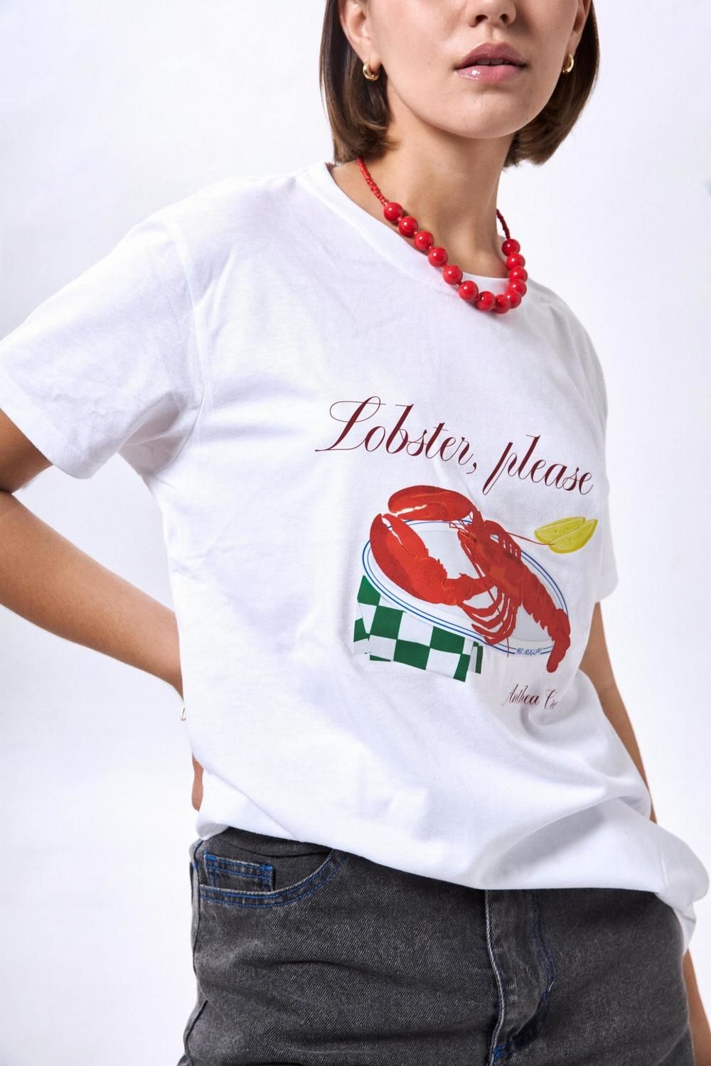 T-SHIRT MANJAR blanco 2